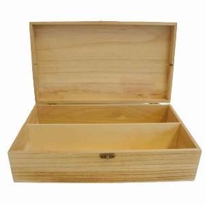 HOLZ FLASCHENBOX 2 FLASCHEN L