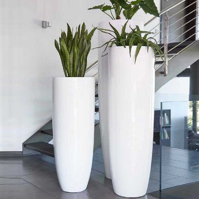 GLASFASER VASE KOLOSS