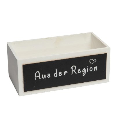 HOLZ KISTE"AUS DER REGION"