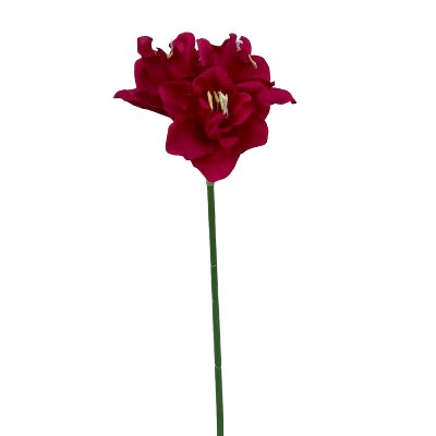 SEIDE AMARYLLIS L 54CM ROT