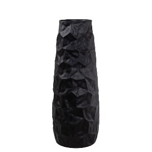 GLASFASER VASE FOLDED H 98CM