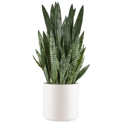 KUNST SANSEVIERIA IM TOPF L