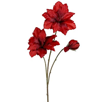 SEIDE AMARYLLIS 2 BLÜTEN