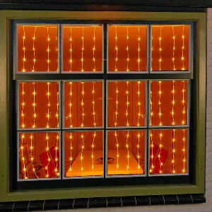 LED VORHANGBELEUCHTUNG FENSTER