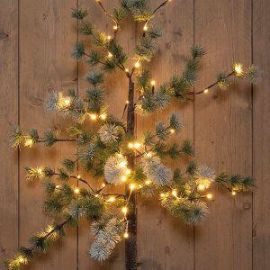 LED TANNENBAUM MIT SCHNEE 64