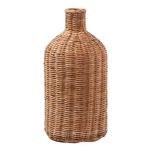 RATTAN VASE FLASCHENFORM H