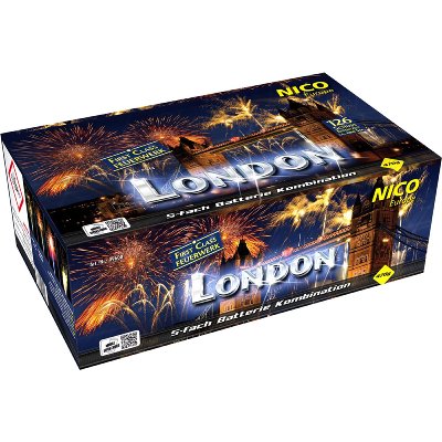 FEUERWERK LONDON 126 SCHUSS